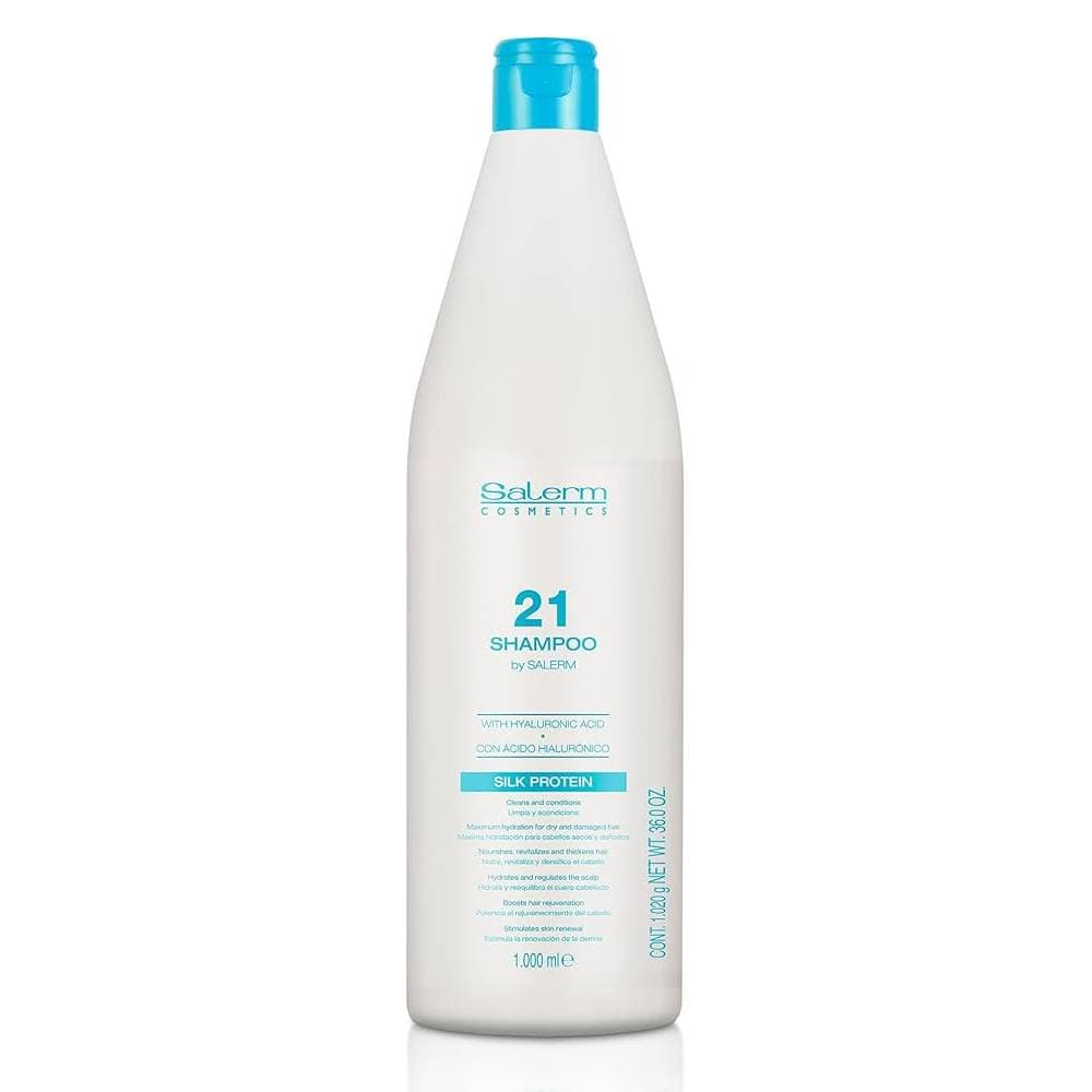 Salerm شامبو للشعر الجاف والتالف 1 لتر Salerm شامبو للشعر الجاف والتالف 1 لتر - Produit beauté Maroc | Shine Cosmetics